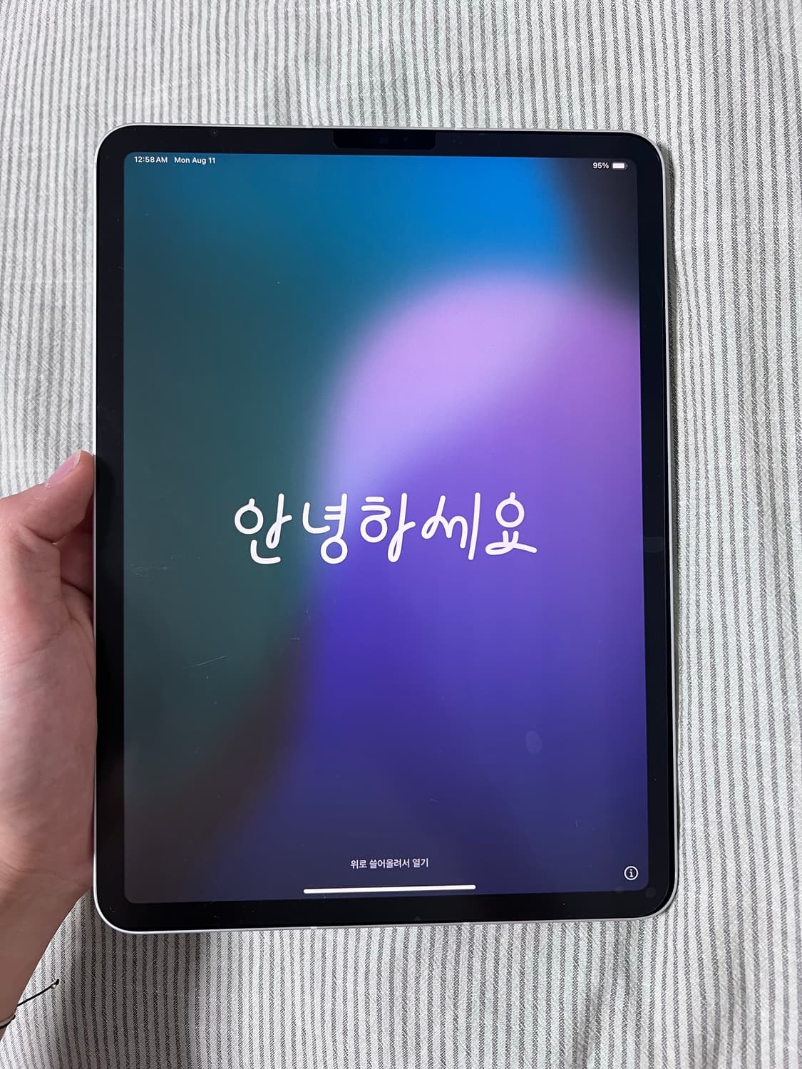 아이패드 프로11 3세대 셀룰러 (M1) 128GB 실버+애플펜슬 2세대 상품이미지2