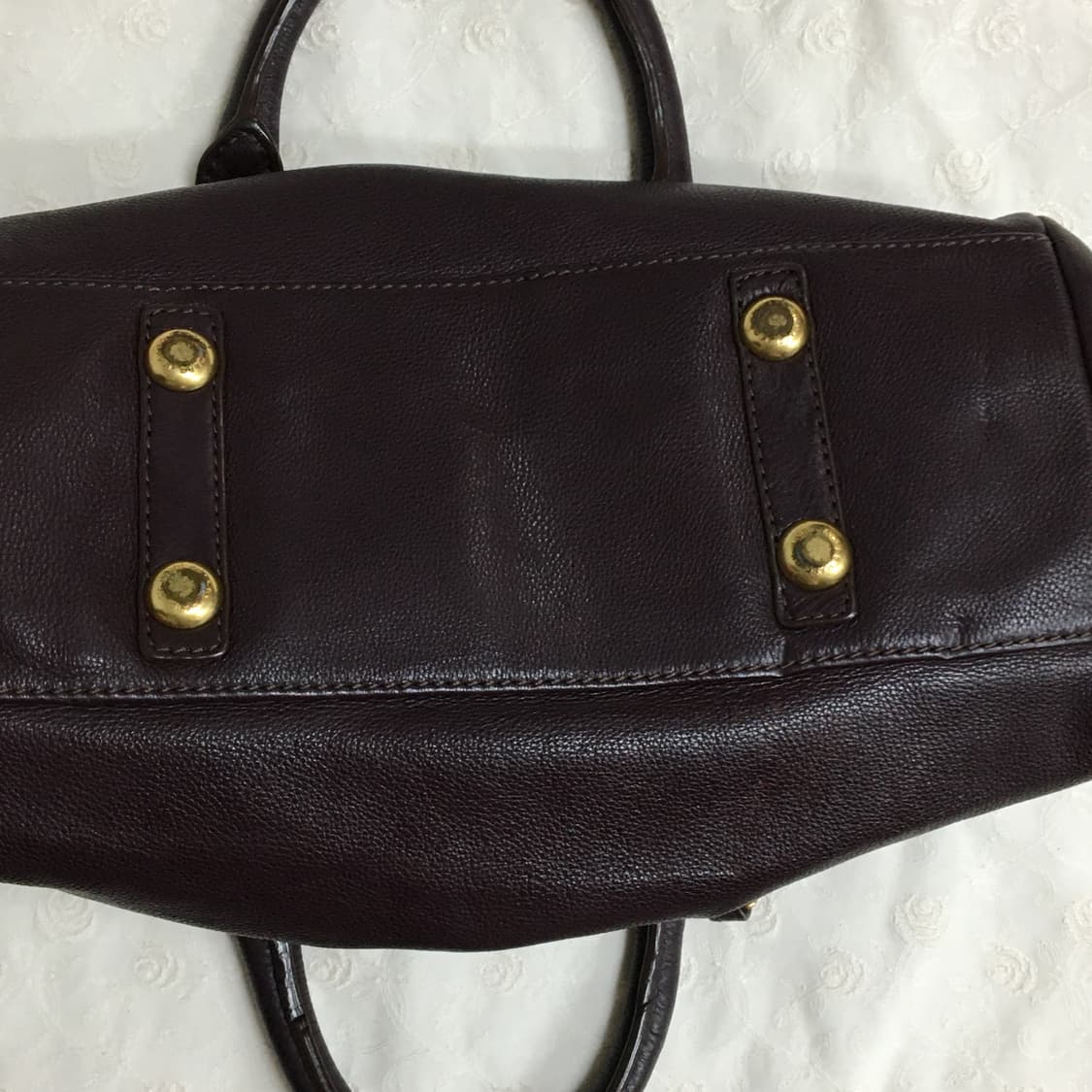 마크제이콥스 베이비 큐 가죽 토트백 가방 정품 퍼플 상품이미지9