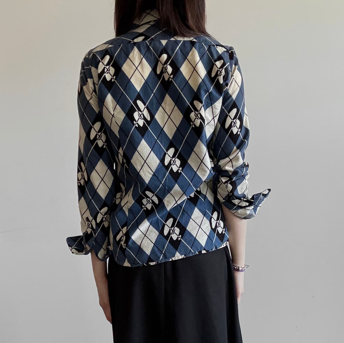 BAPE Argyle Ape Head Archive Shirt 상품이미지3