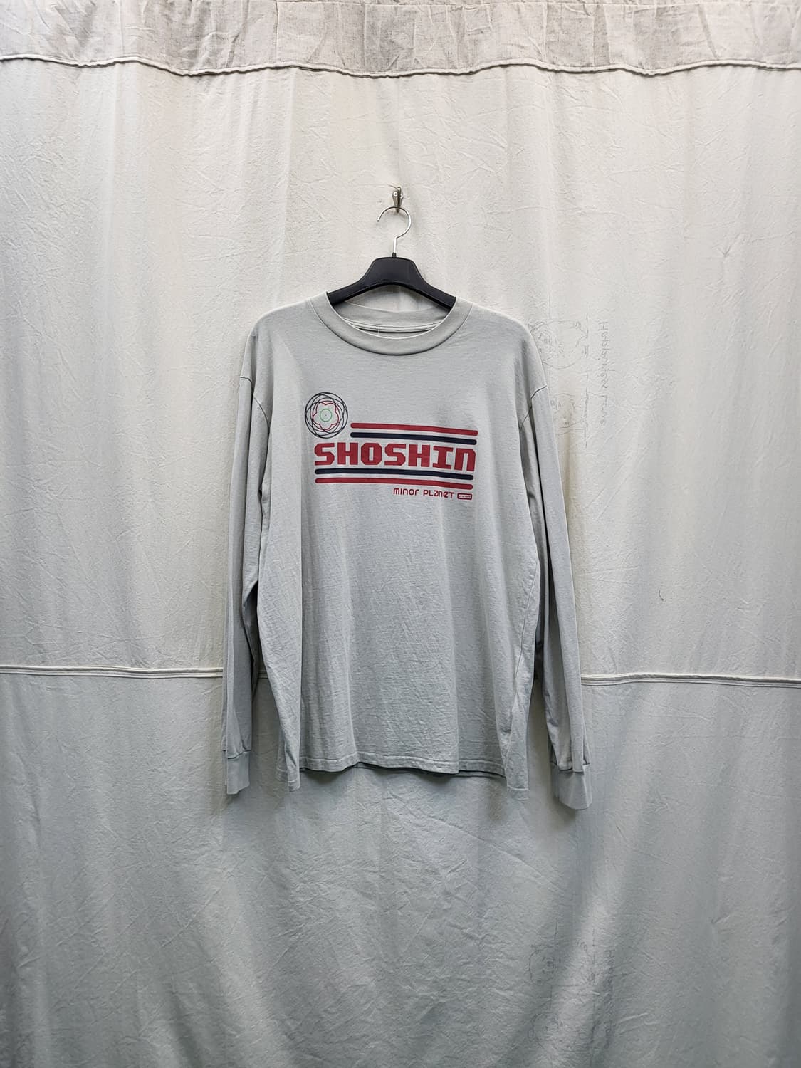 Minor Planet New York 프린팅 긴팔 티셔츠 상품이미지1