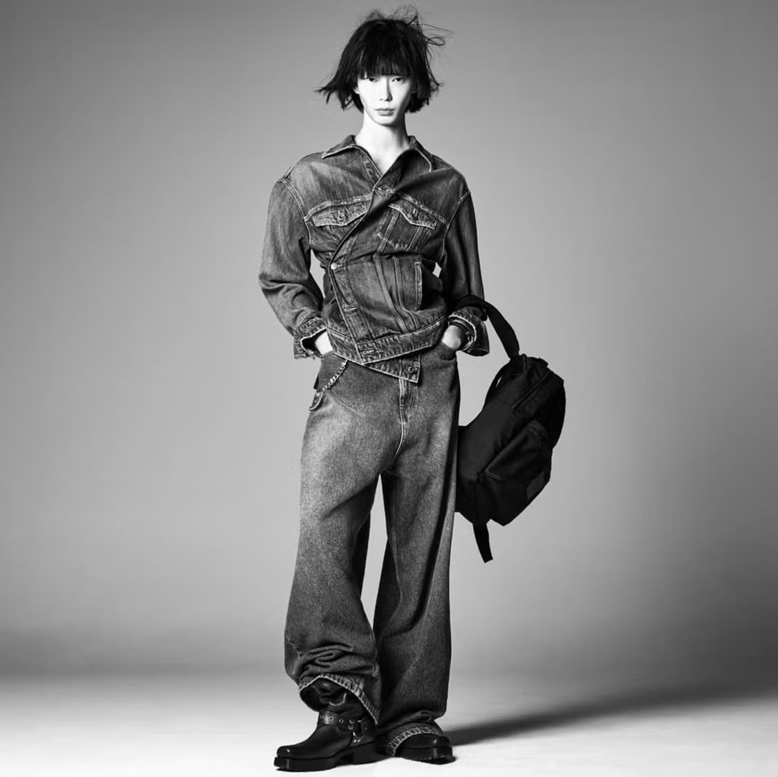 자라 x 스티븐마이젤 데님자켓 상품이미지7