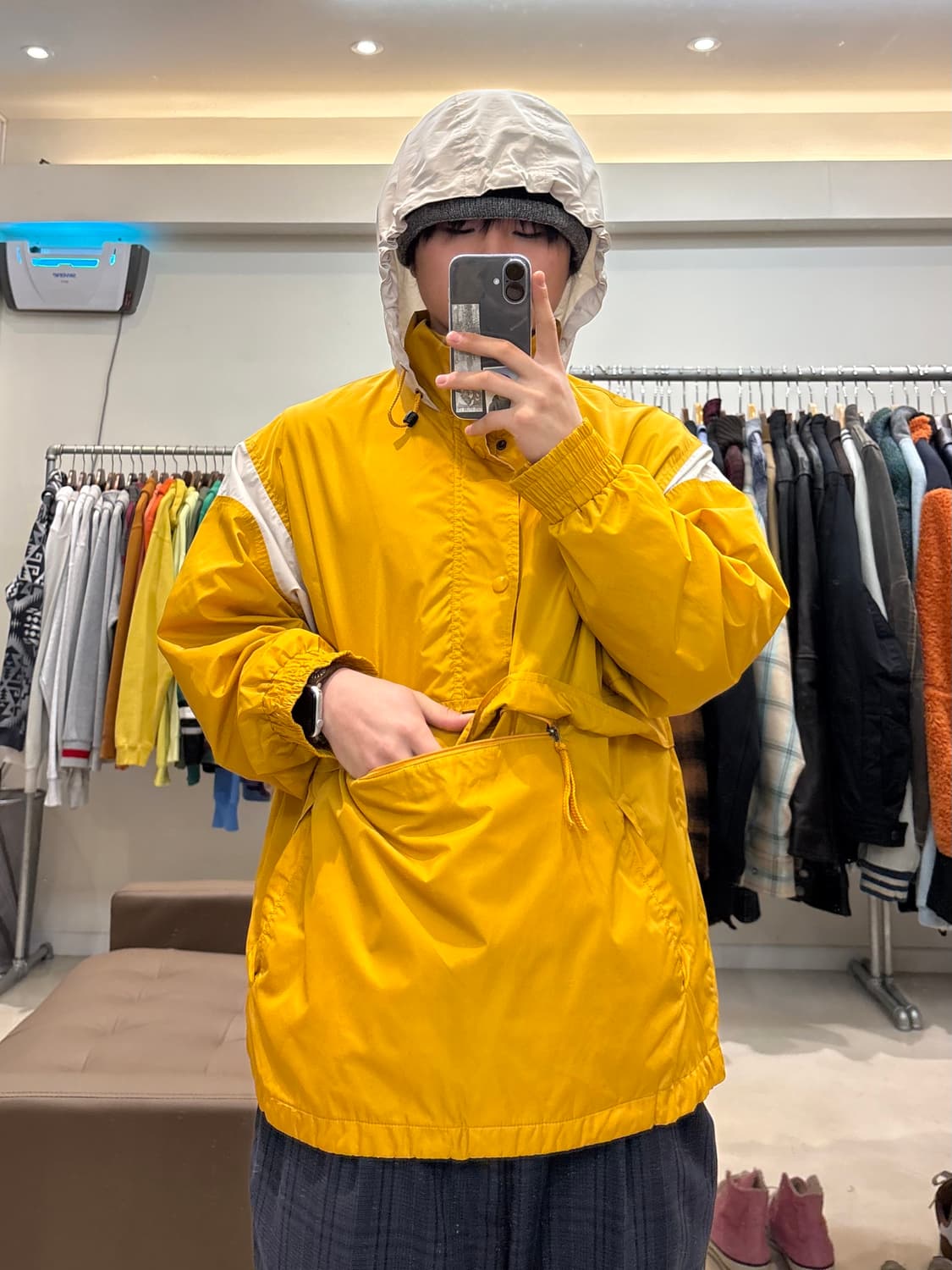 90s 나이키 포켓 하프집업 바람막이 상품이미지5