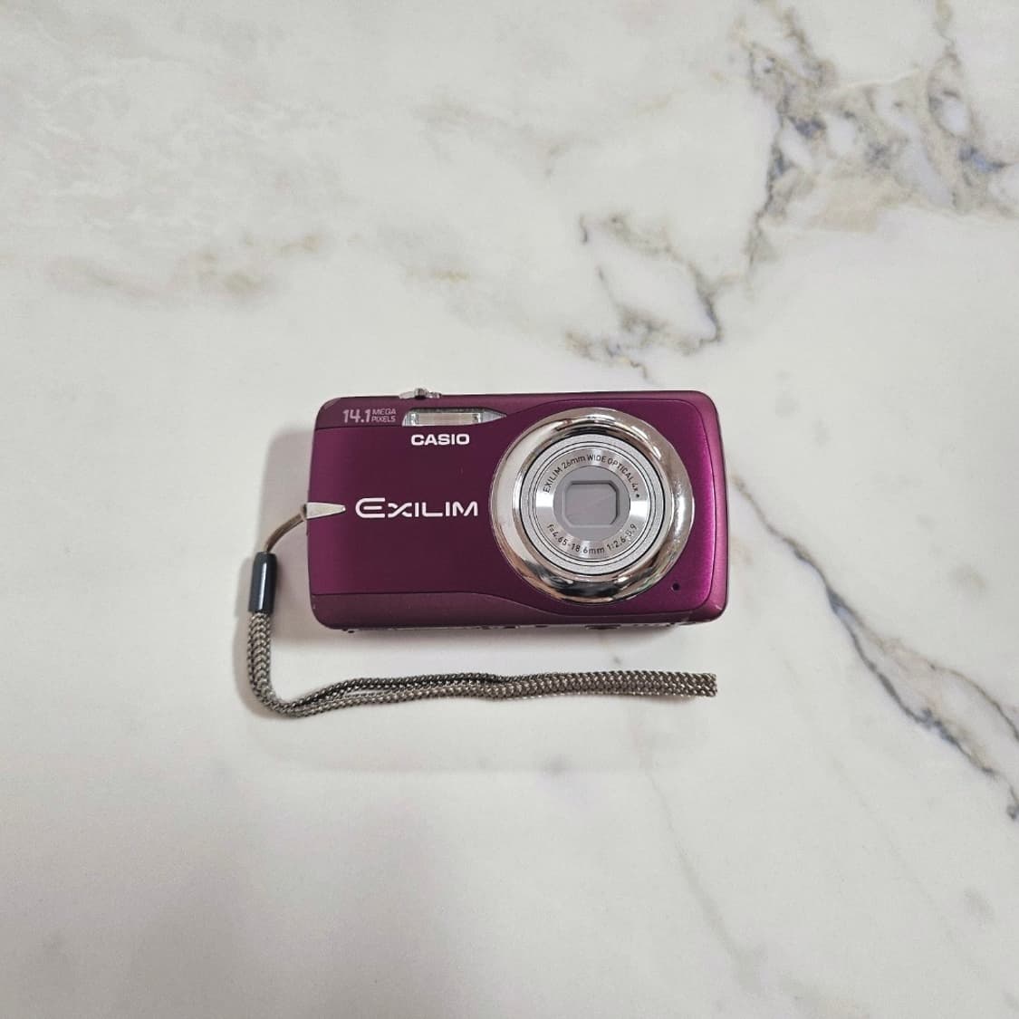 (차정원, 이채영픽/황변 비네팅x) Casio 카시오 z550 와인컬러 상품이미지2