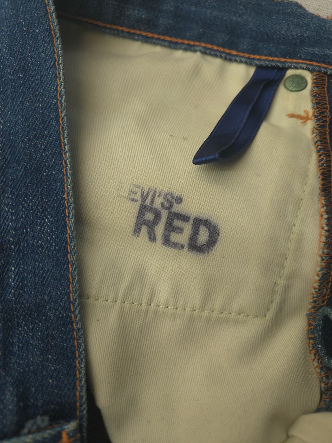 Levis RED 희귀 프리미엄 라인 데님 2007 스페인 생산 상품이미지4
