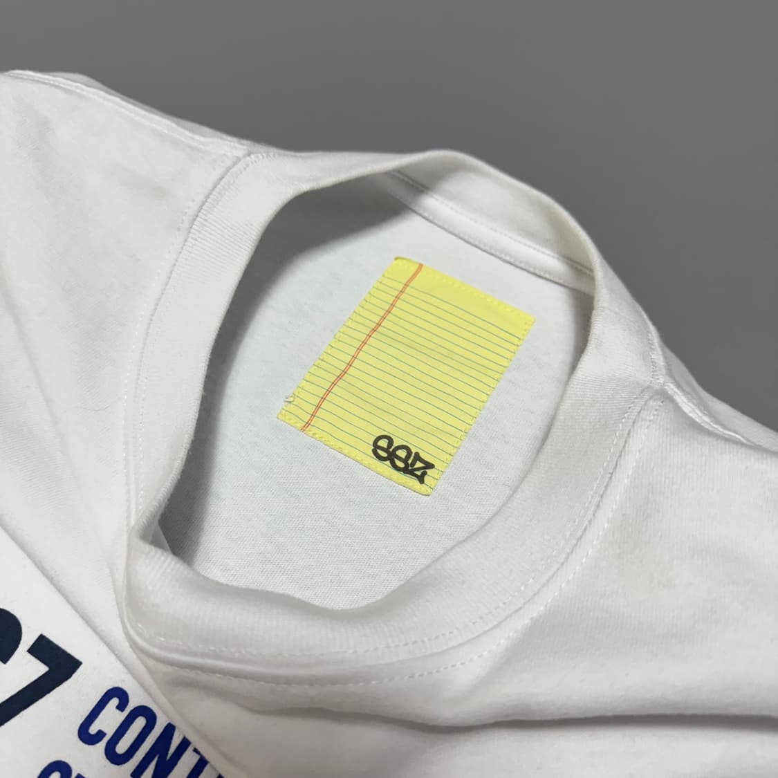 SSZ(by BEAMS) 24ss CS 2 양면 프린트 오버 크루넥 반팔 상품이미지3