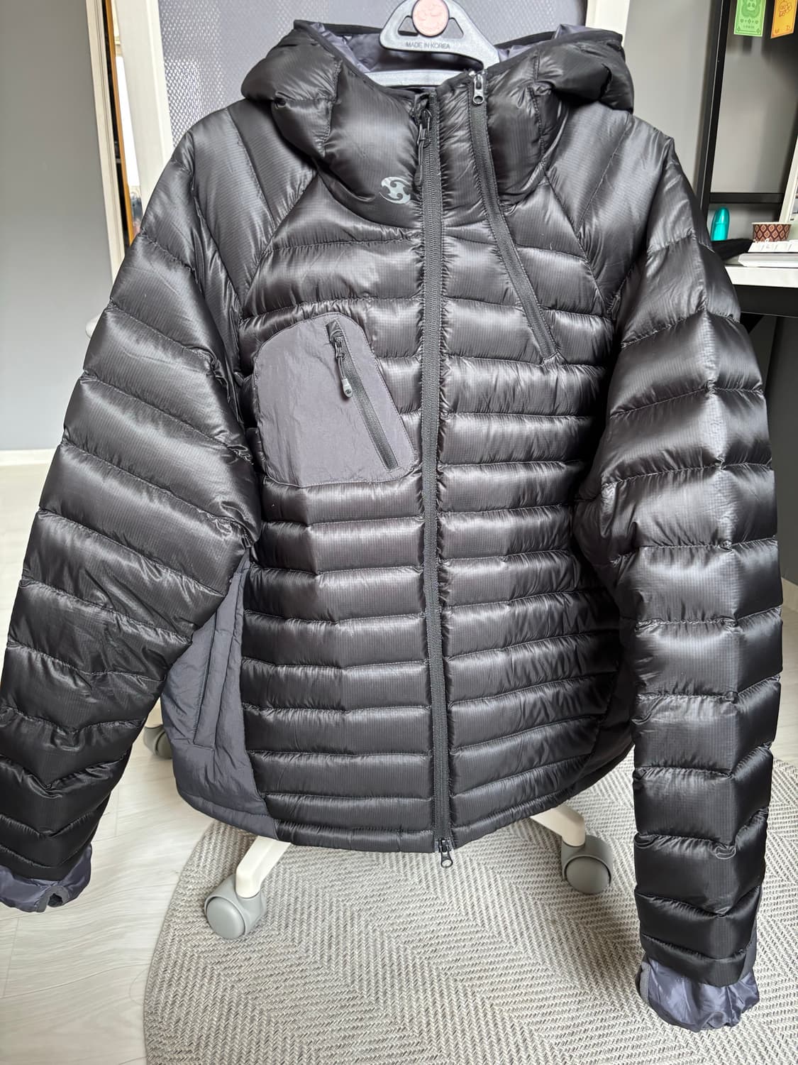 산산기어 경량패딩 24fw 4사이즈 상품이미지1