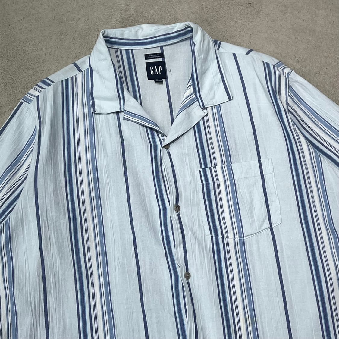 갭 스트라이프 린넨셔츠 s10633 상품이미지3