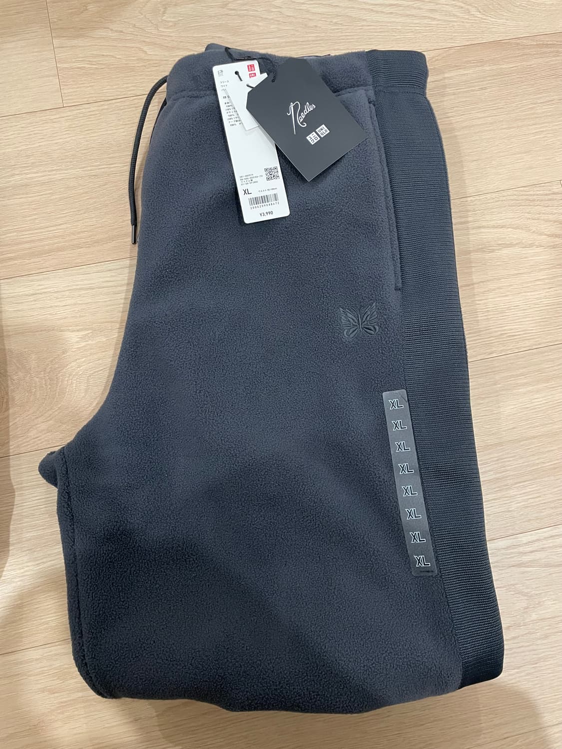 유니클로x니들스 플리스 팬츠 다크그레이XL 상품이미지1