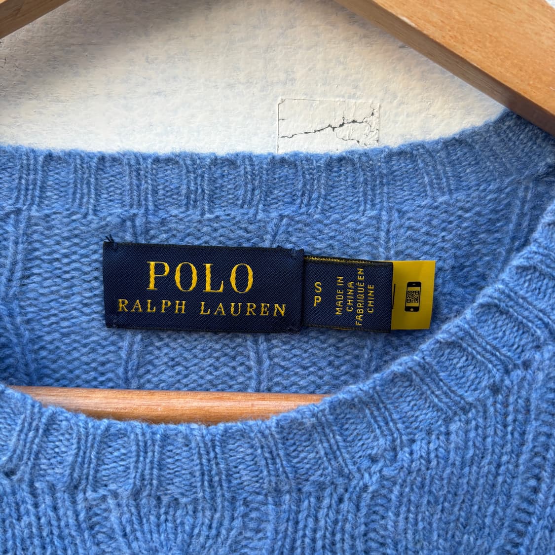 Polo 폴로 울 캐시미어 케이블 꽈배기 니트 상품이미지3