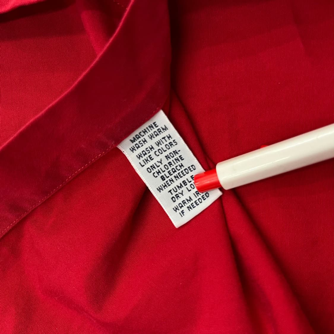 폴로 랄프로렌 블루포니 레드 셔츠 M 상품이미지6