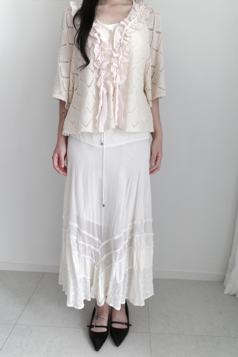 frill knit cardigun 상품이미지8