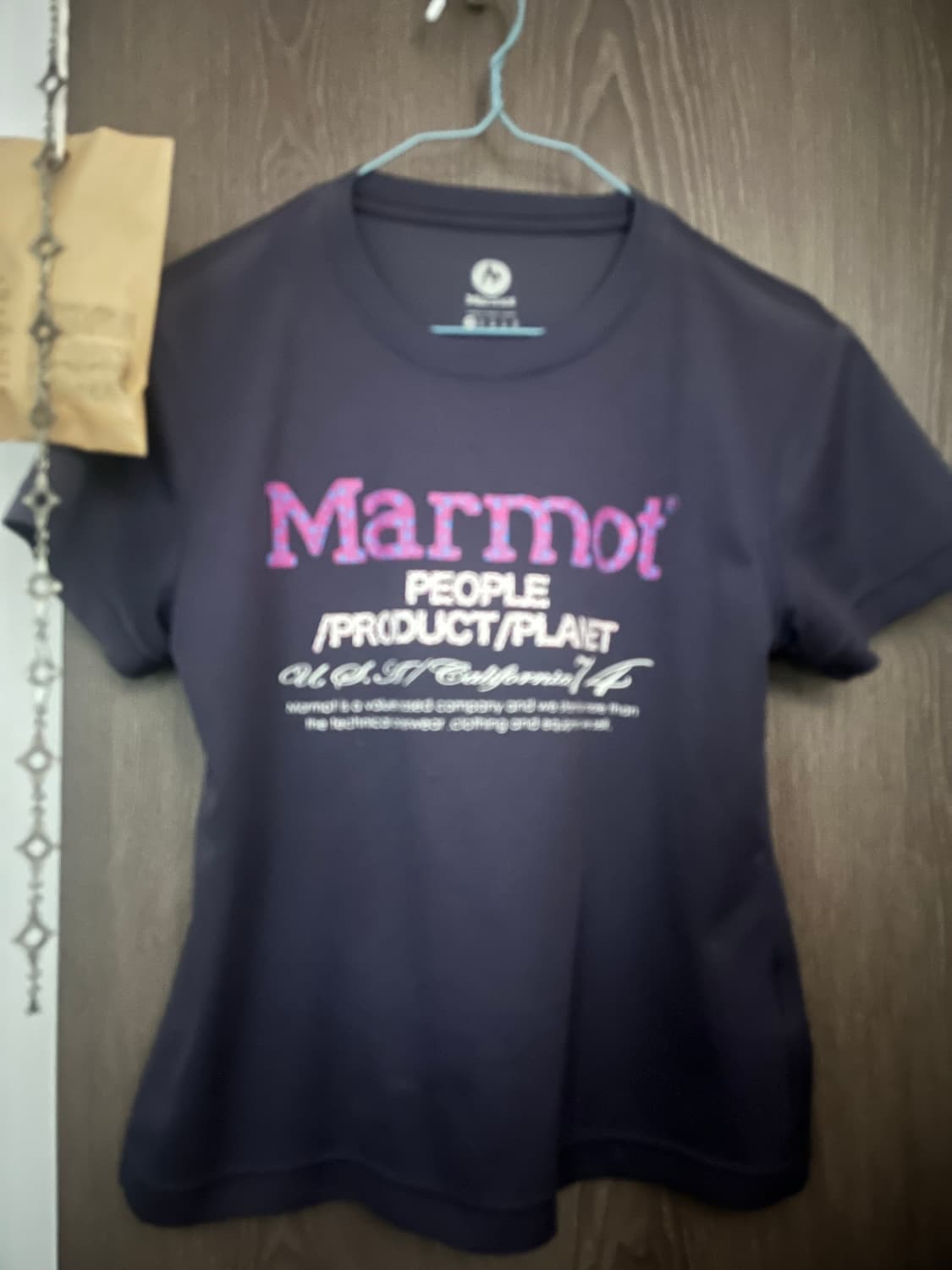 Marmot 기능성 보라 프린팅 티 상품이미지1