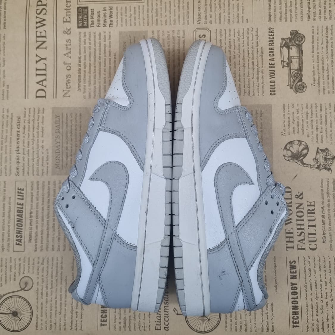 나이키 덩크 로우 그레이 운동화 230 상품이미지5