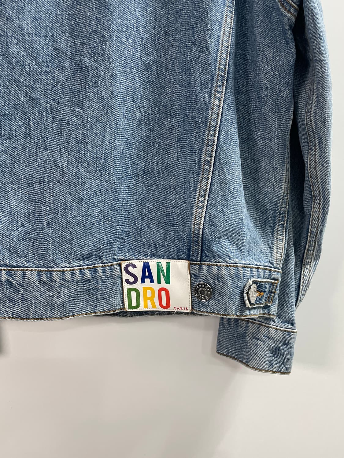 산드로 우먼스 워싱 청자켓 (on.111) 상품이미지4