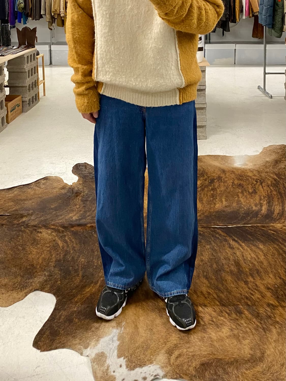 COEN by united arrows wide denim pants 상품이미지8