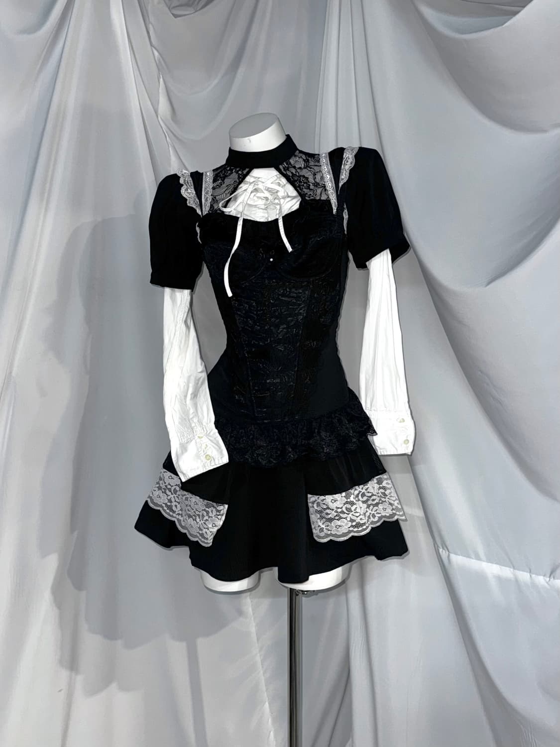 <예약중> Darkinlove 세라깔 고스고딕 코디세트 상품이미지7