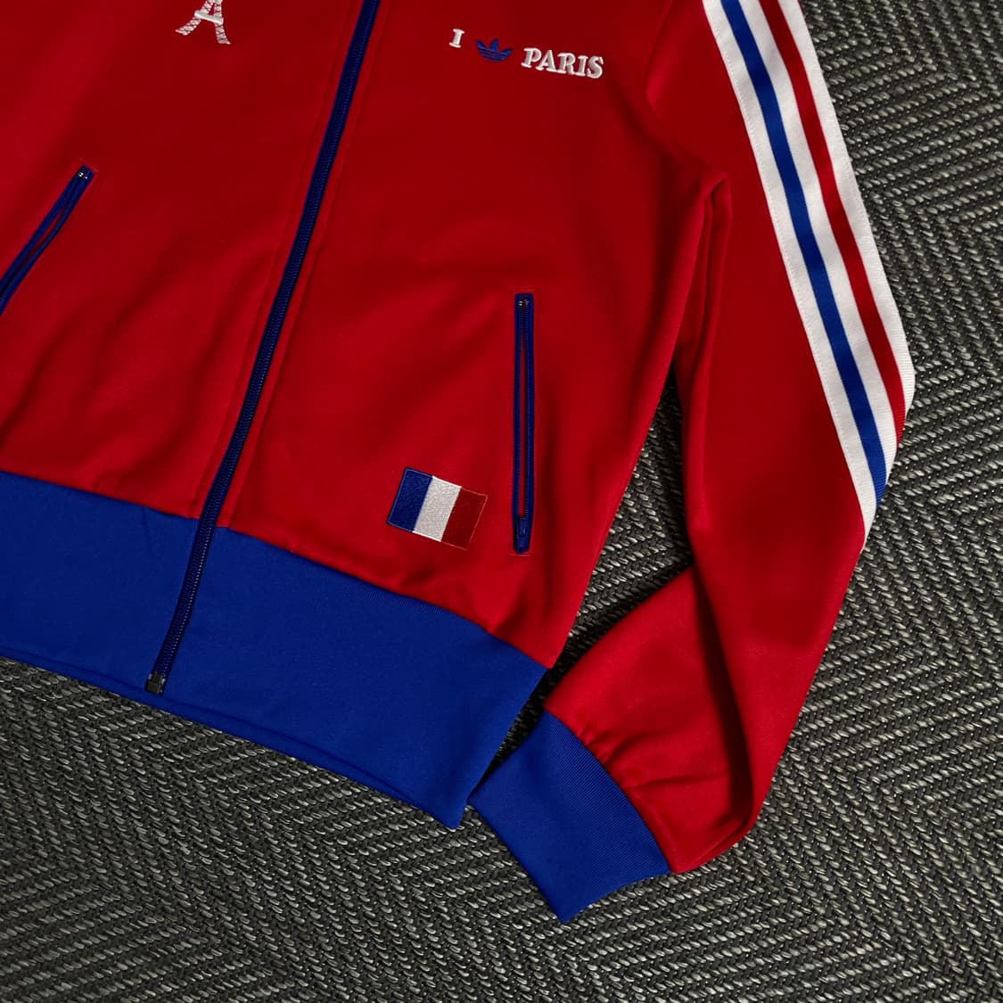 아디다스 파리 빅로고 크롭 트랙탑 져지o 3362 상품이미지2