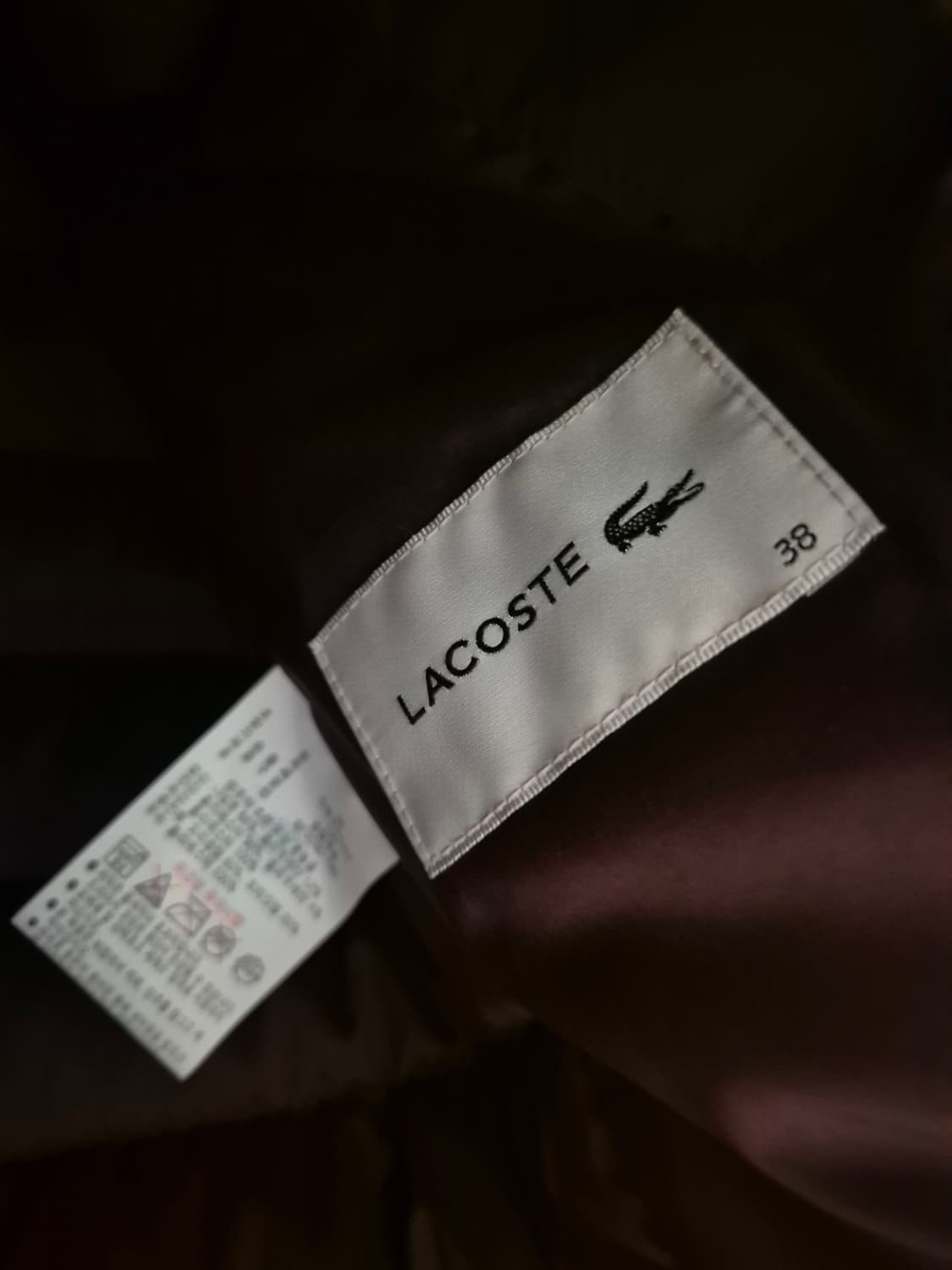 라코스테 여자 오리털패딩조끼 상품이미지4