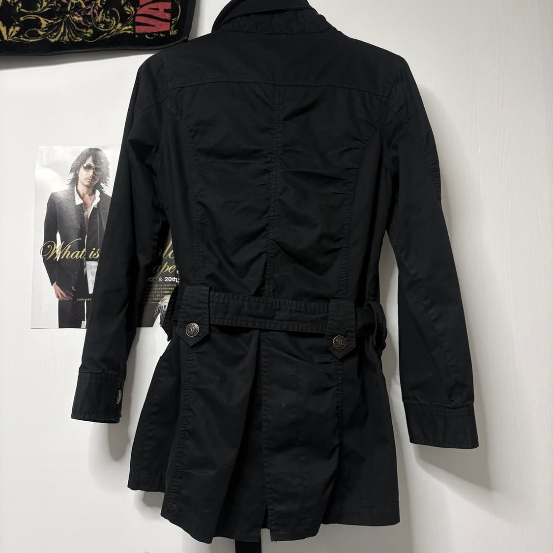 빈티비 포켓 디테일 벨트 자켓 상품이미지2