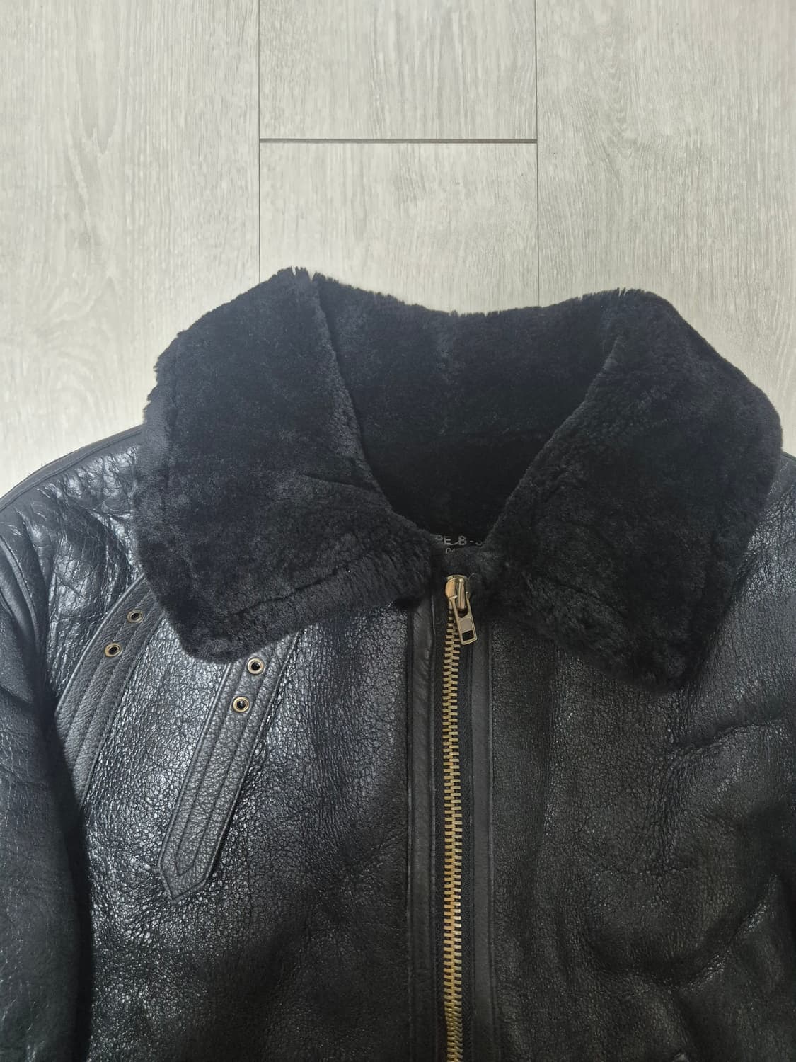 밀리터리 미 공군 램스킨 B-3 무스탕 상품이미지3