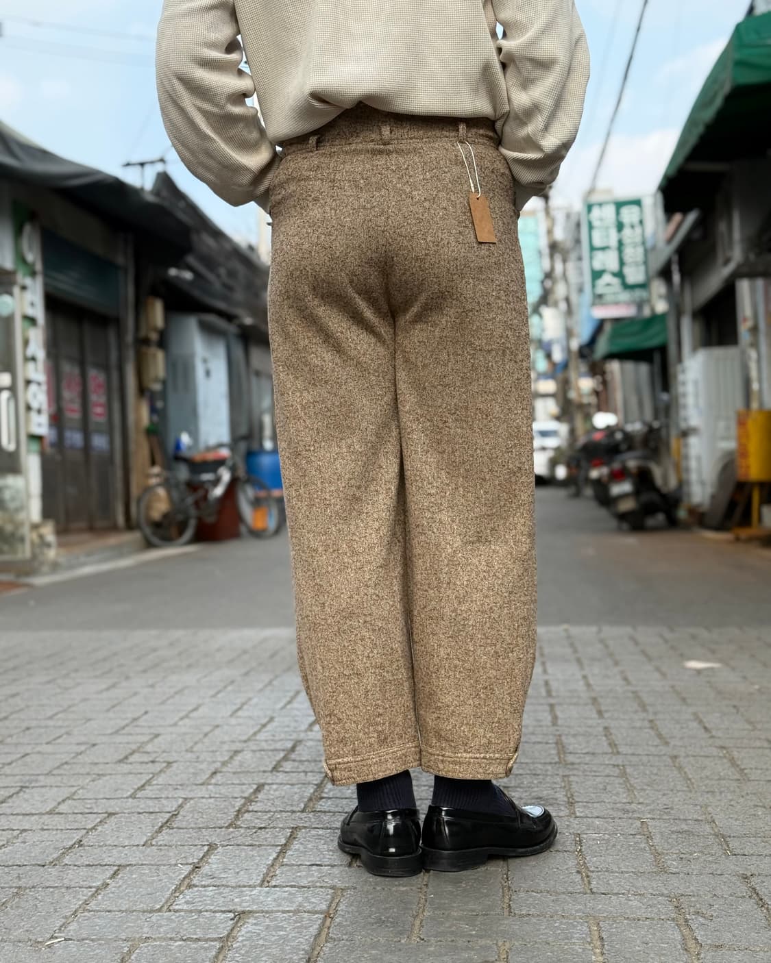 00's 위캔드 by 막스 마라 울 트라우저 30 상품이미지8