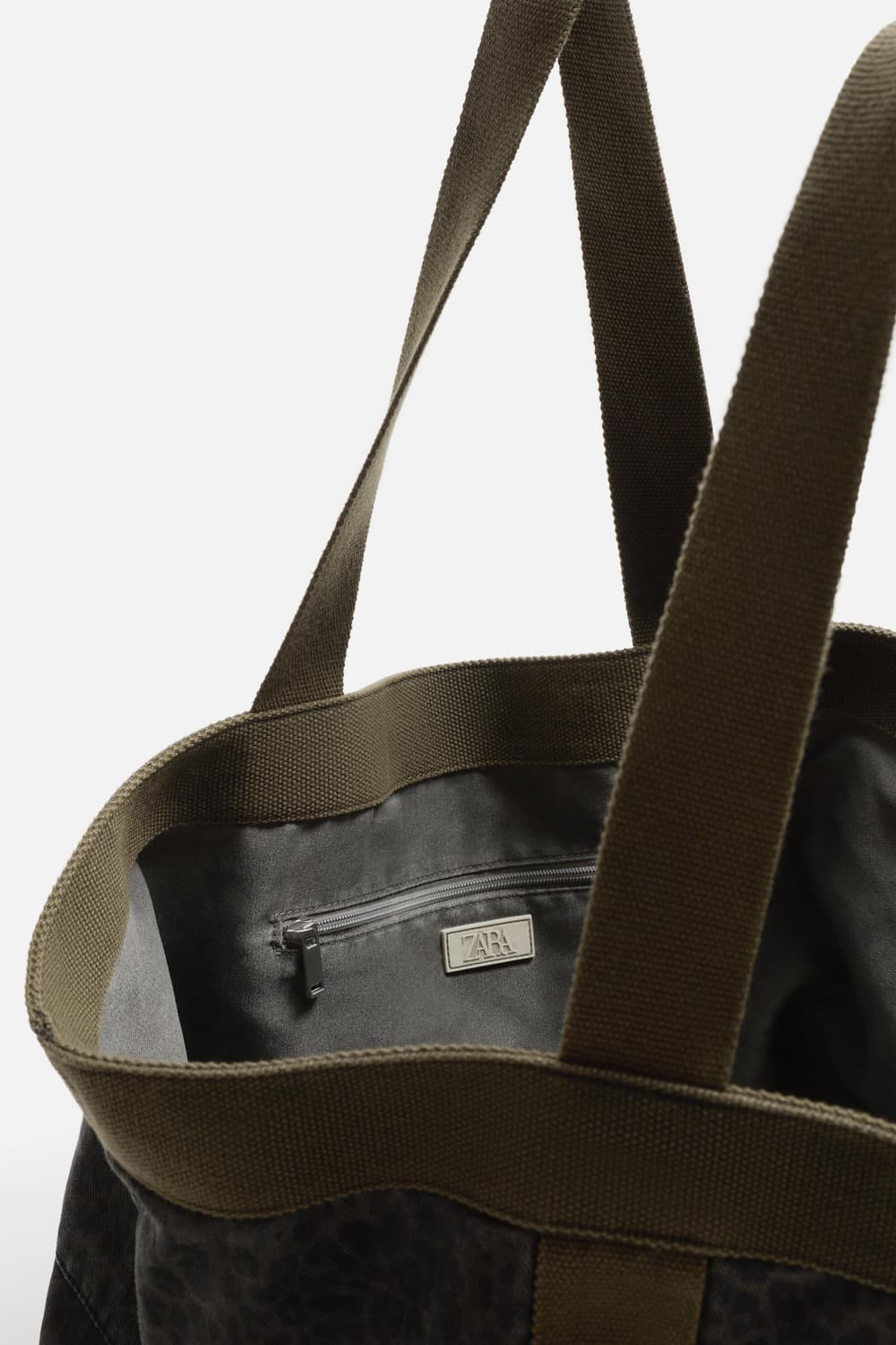 자라 애니멀 프린트 쇼퍼백 토트백 새상품 상품이미지4