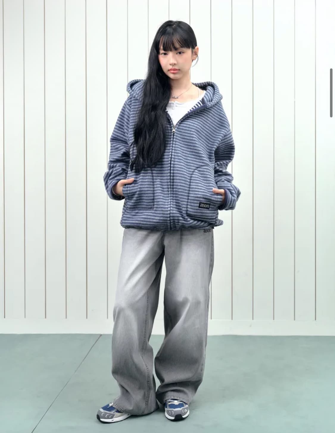 25FW 애즈온 도리스 후리스집업  상품이미지5