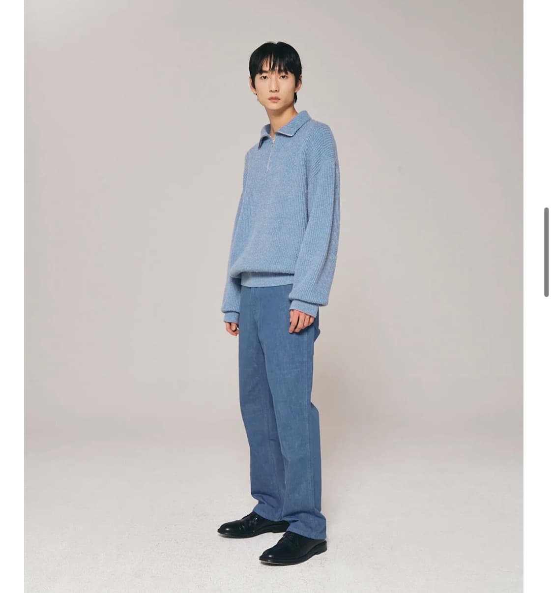 [마티스 더 큐레이터]레귤러 데님 팬츠 _빈티지 블루 (1 size) 상품이미지4