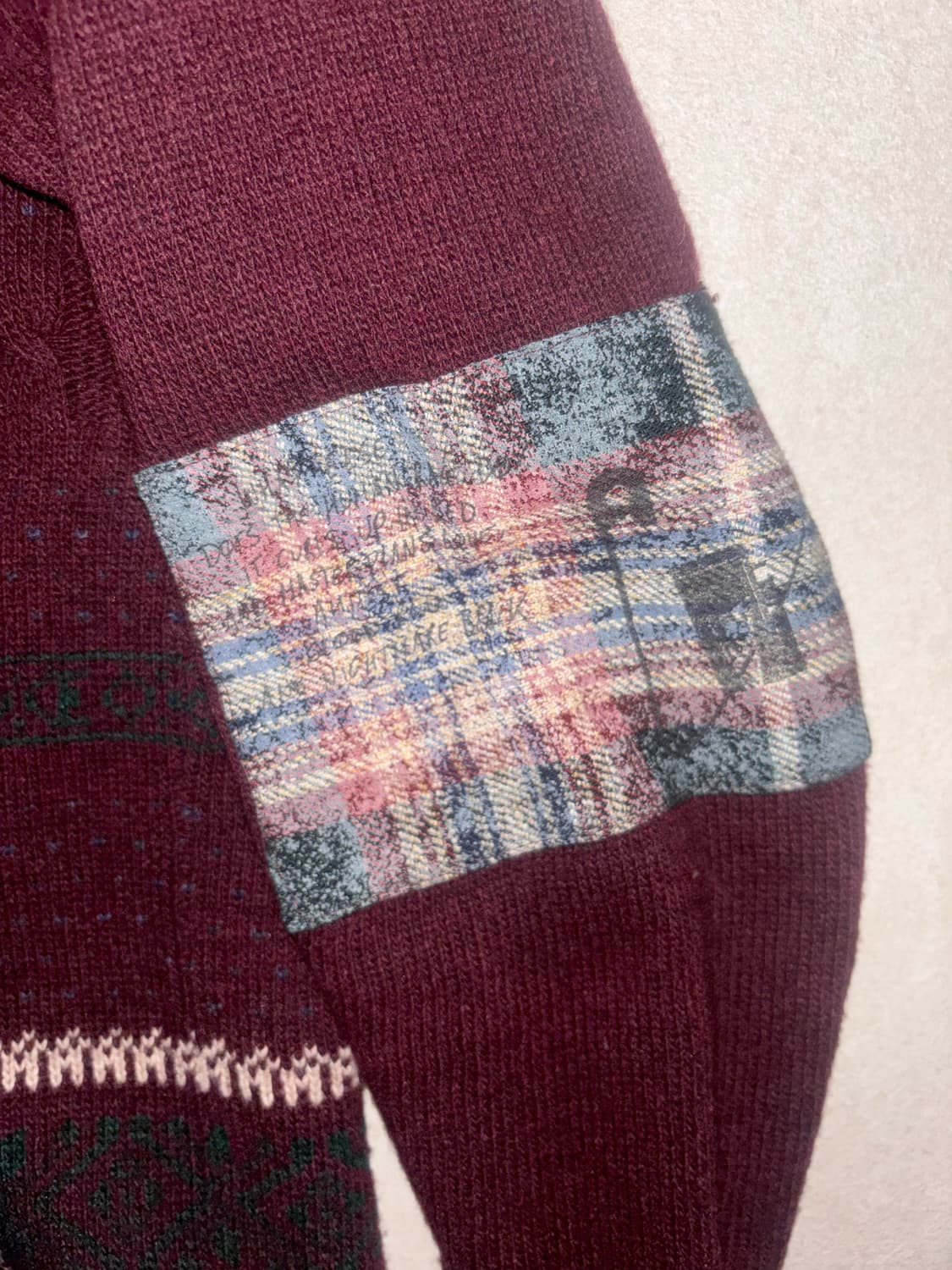 라프시몬스 2005aw 목폴라 니트 상품이미지4