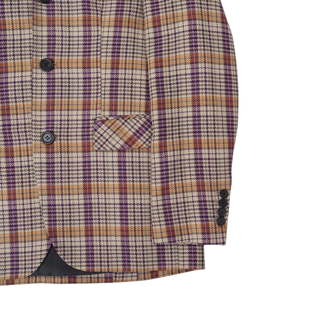 앤더슨벨 rome 싱글 체크 자켓 상품이미지4