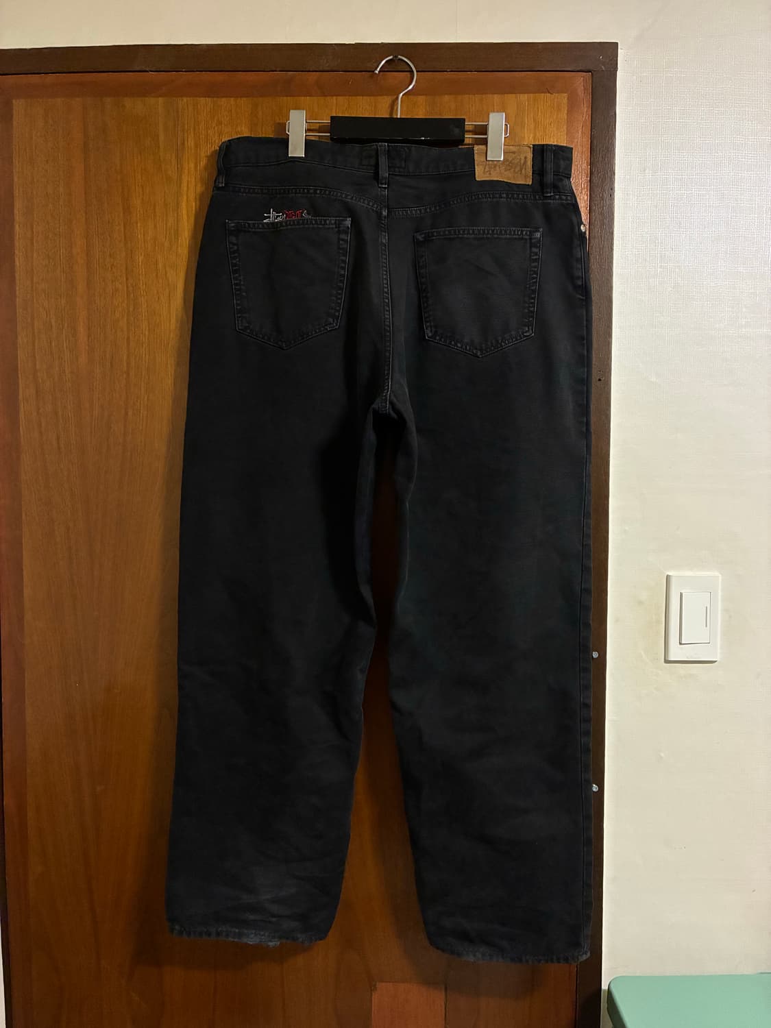 VINTAGE STUSSY BIG OL' JEAN BLACK 상품이미지2