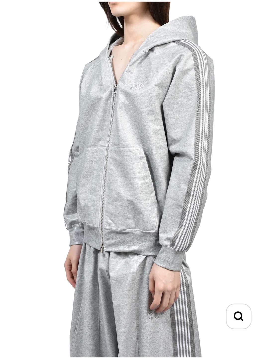 니들스 누비안 별주 트랙 자켓 한정판 후드 집업 상품이미지5