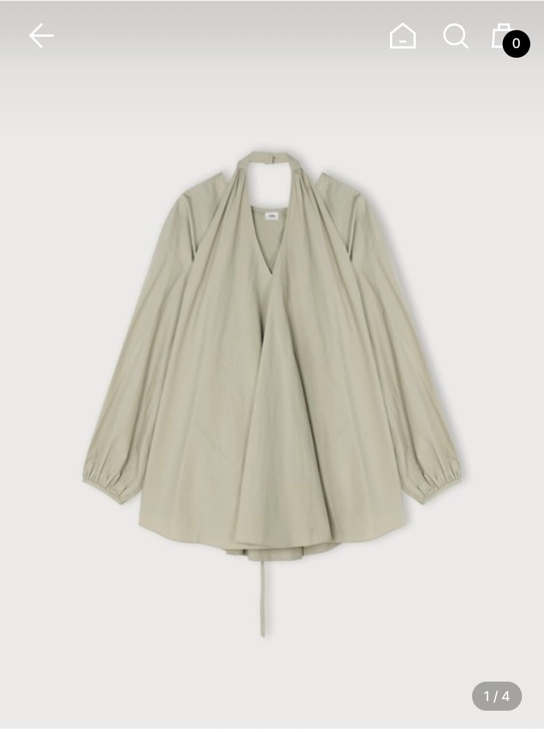 Ethos 에토스 sander 샌더 블라우스 상품이미지1