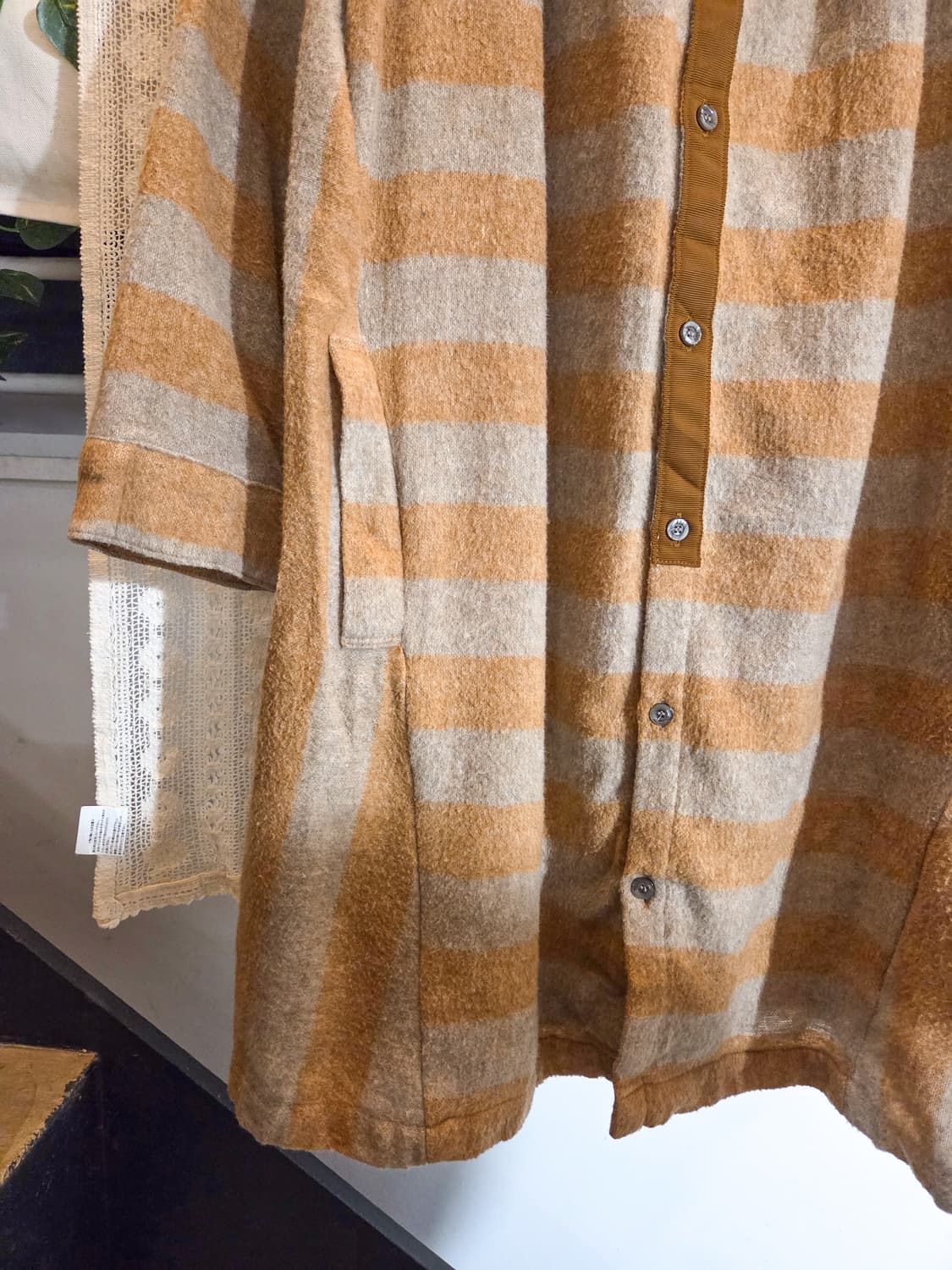 스트라이프 패턴 원피스 상품이미지3