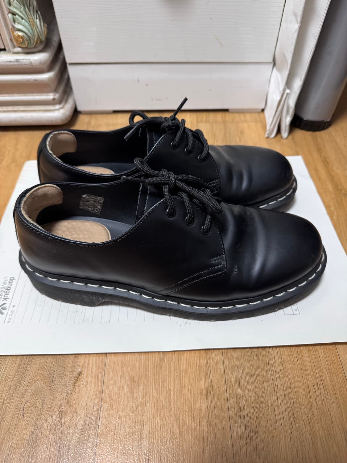 닥터마틴 1461 ws 270 화이트 스티치 상품이미지2