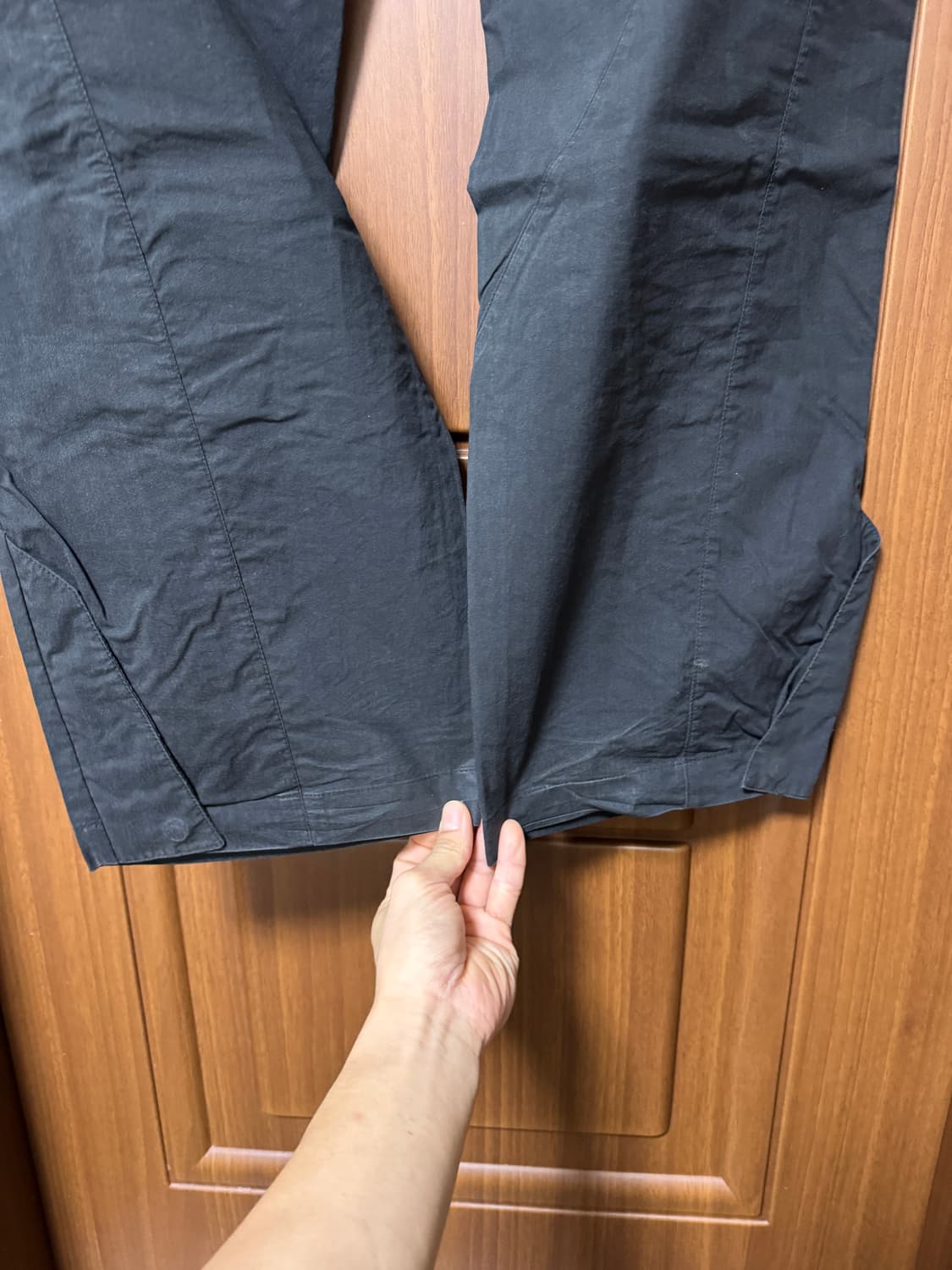 산산기어 윙 트라우저 블랙 1사이즈  상품이미지6