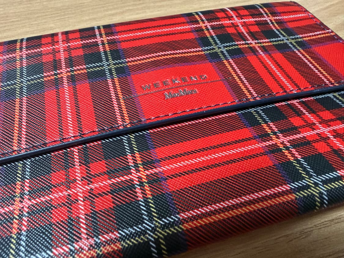 Weekend MaxMara Plaid Envelope Wallet막스마 상품이미지2