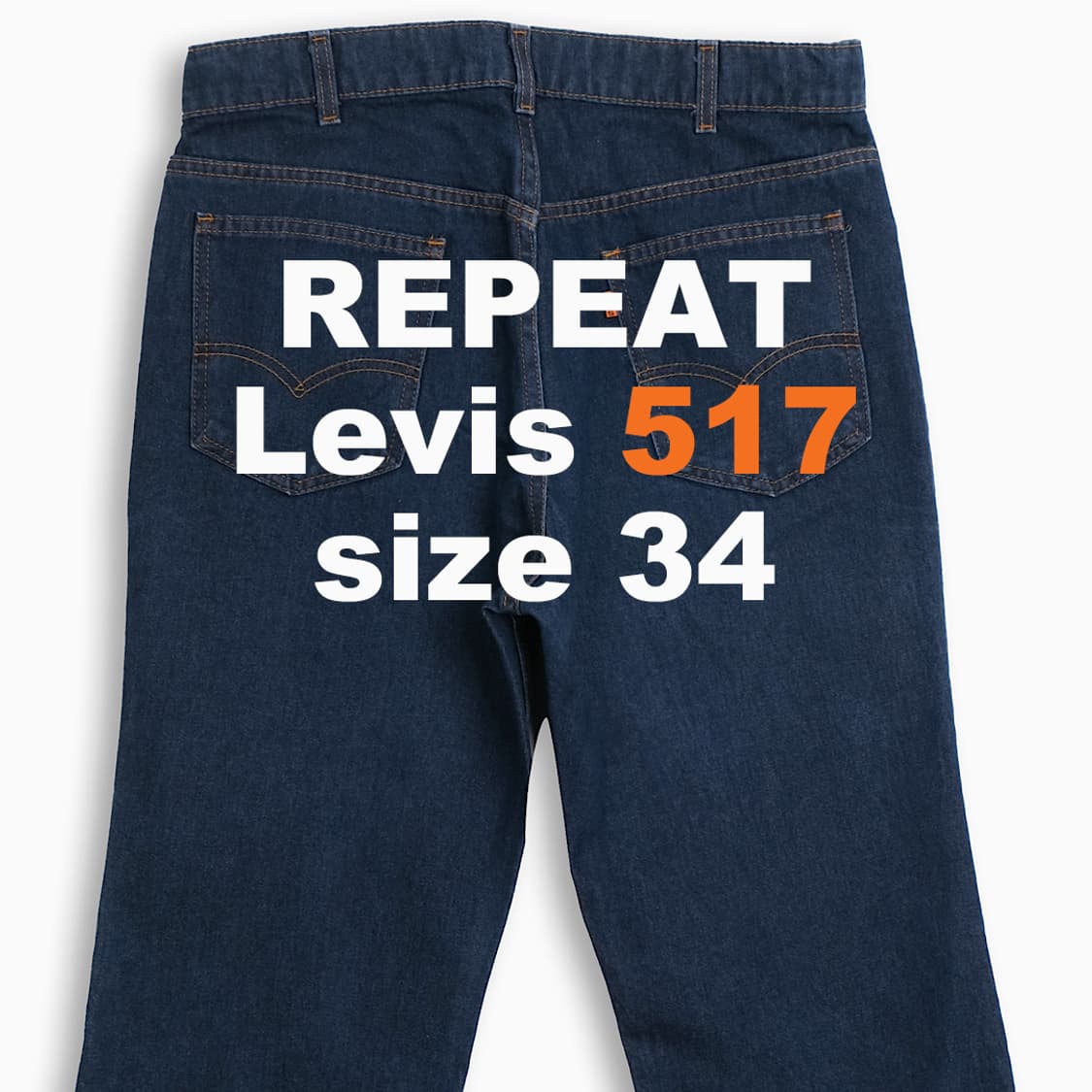 리바이스 517 오렌지탭 80s USA 34 인치 OR51736186 상품이미지1