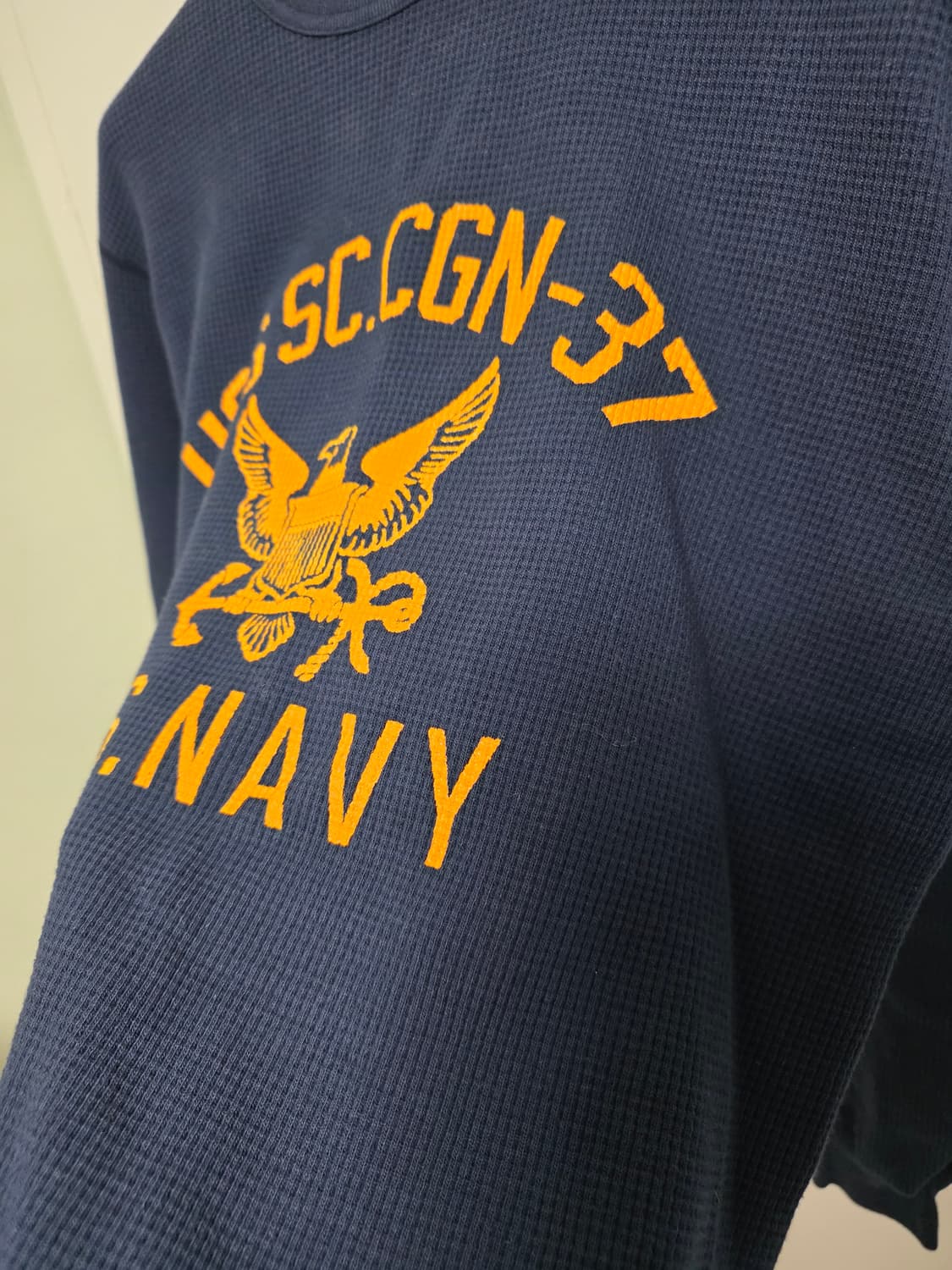 40 아웃스탠딩 와플티셔츠(새상품) 상품이미지2