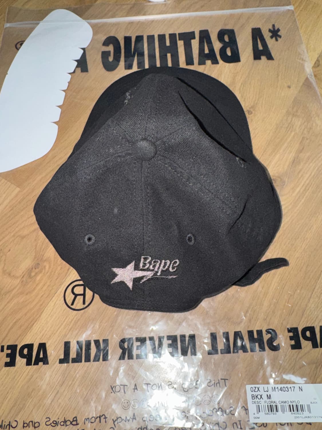 베이프 스타 모자 상품이미지2