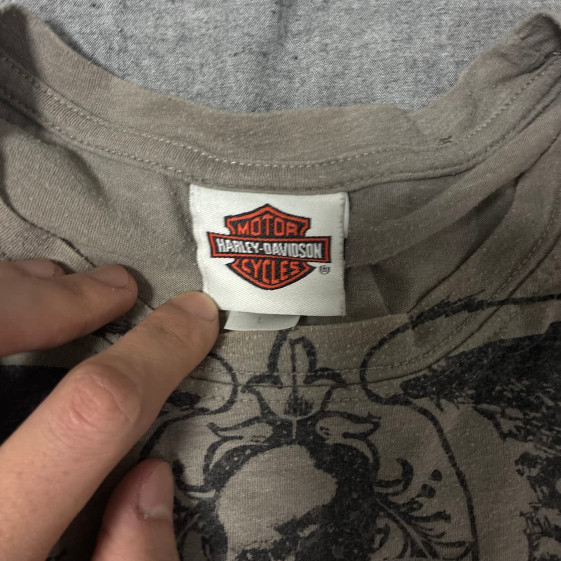 할리데이비슨 빈티지 반팔 티셔츠 상품이미지3