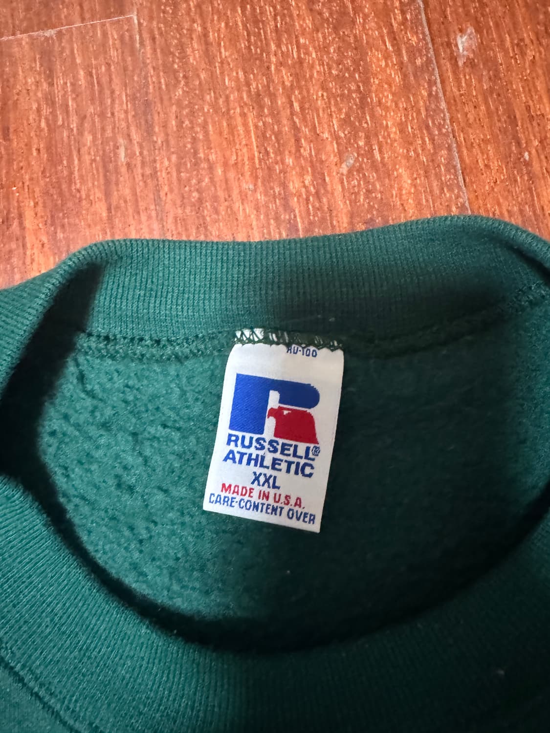 [XXL] 90s 러셀 다크그린 스웻셔츠 상품이미지2