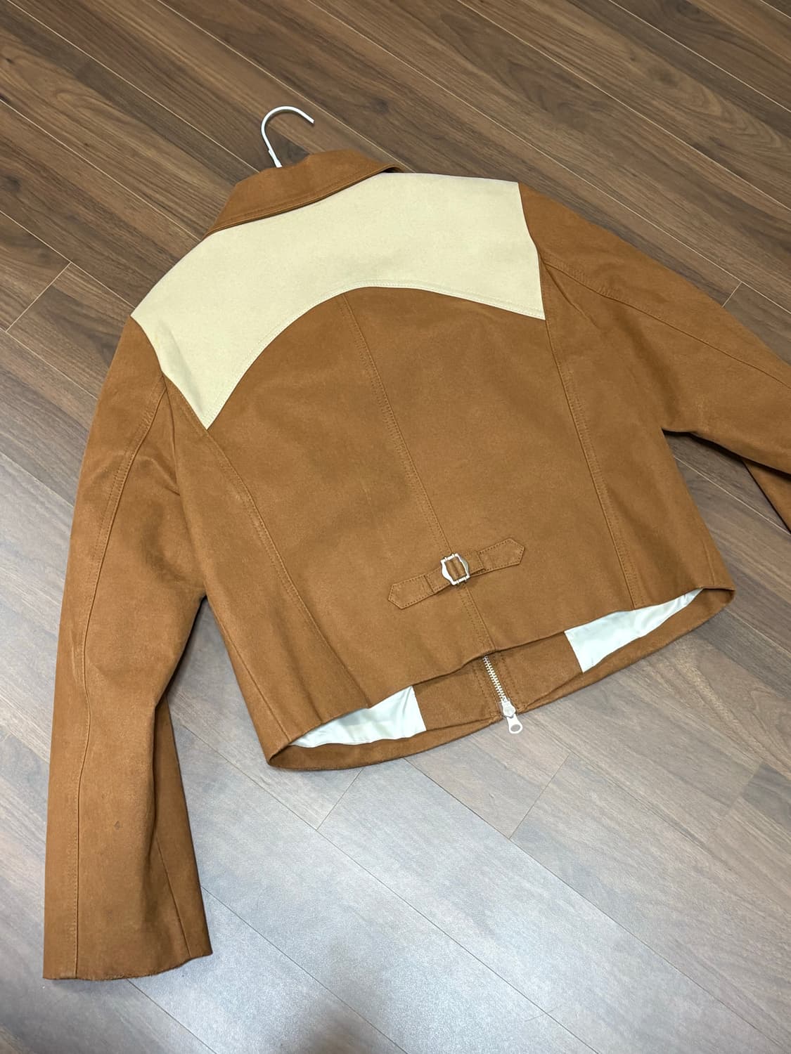 MOONSUN 문선 여성 세무 자켓 상품이미지5