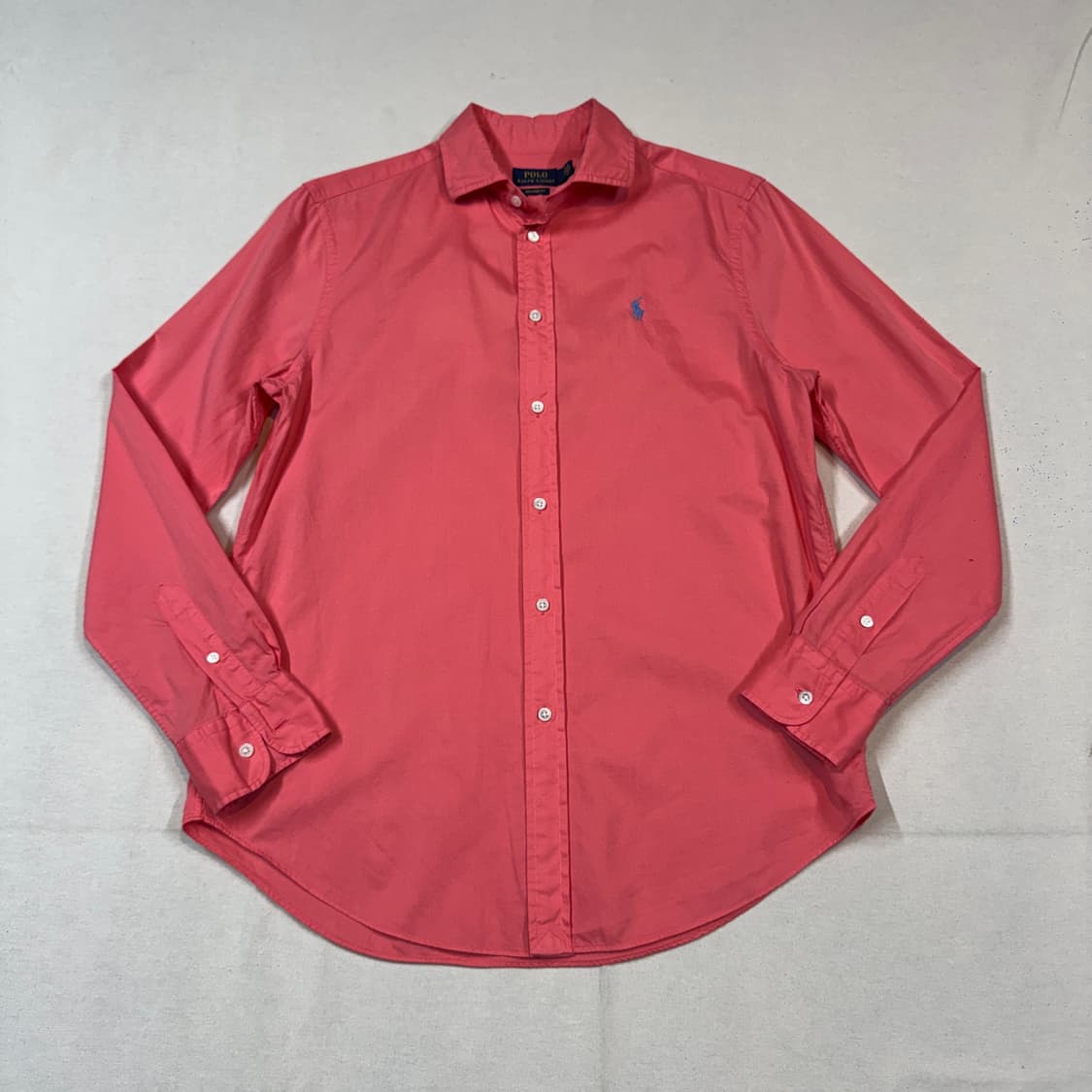 S) 폴로 랄프로렌 릴렉스핏 클래식 포플린 셔츠 큐알탭 신형 상품이미지1