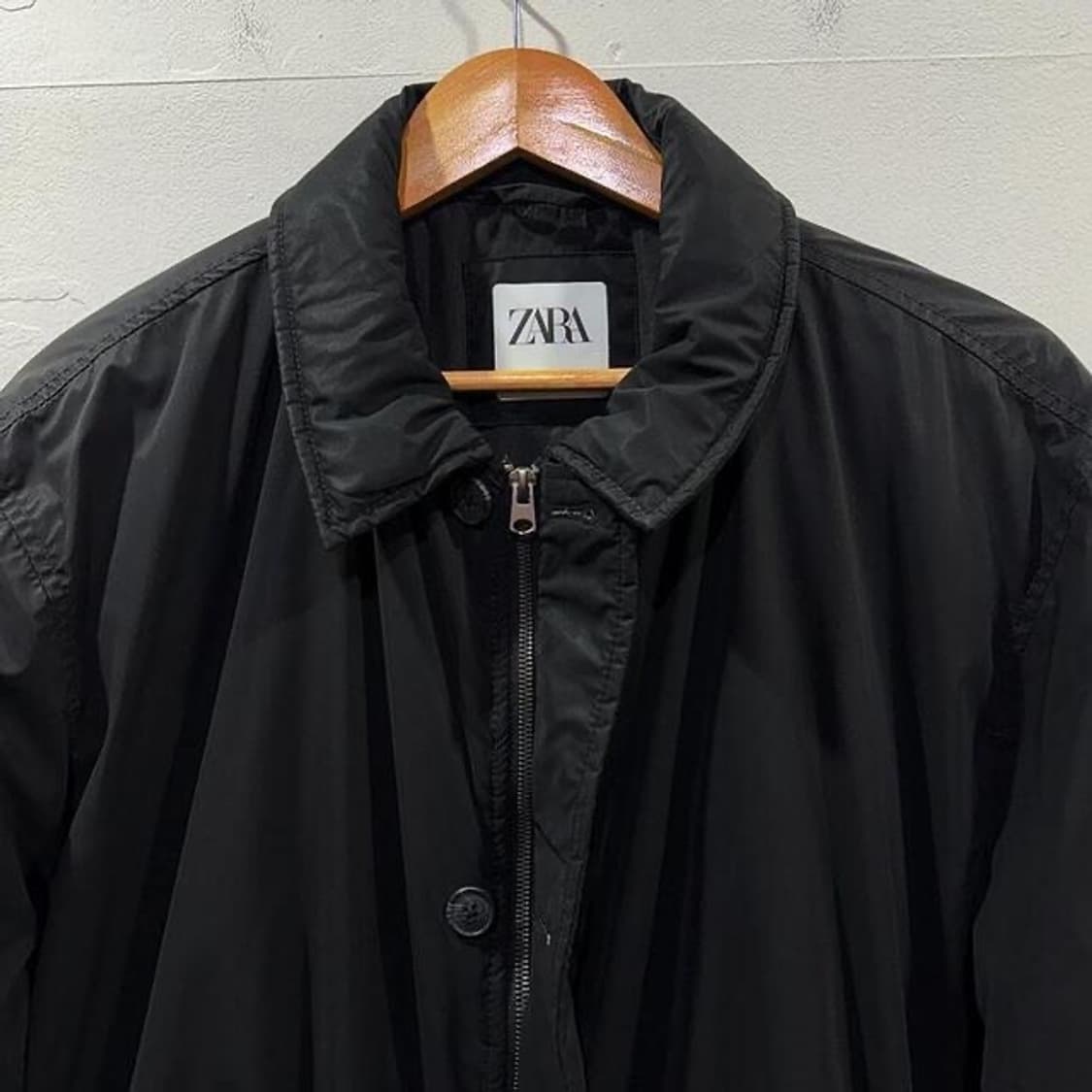 자라 블랙 해링턴 자켓 (XL)   상품이미지2