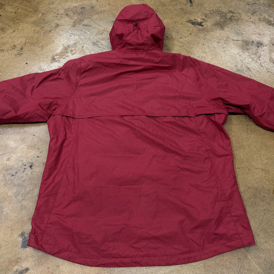 [정품/XL] 나이키 버건디 바람막이 후드 집업 b15 상품이미지4