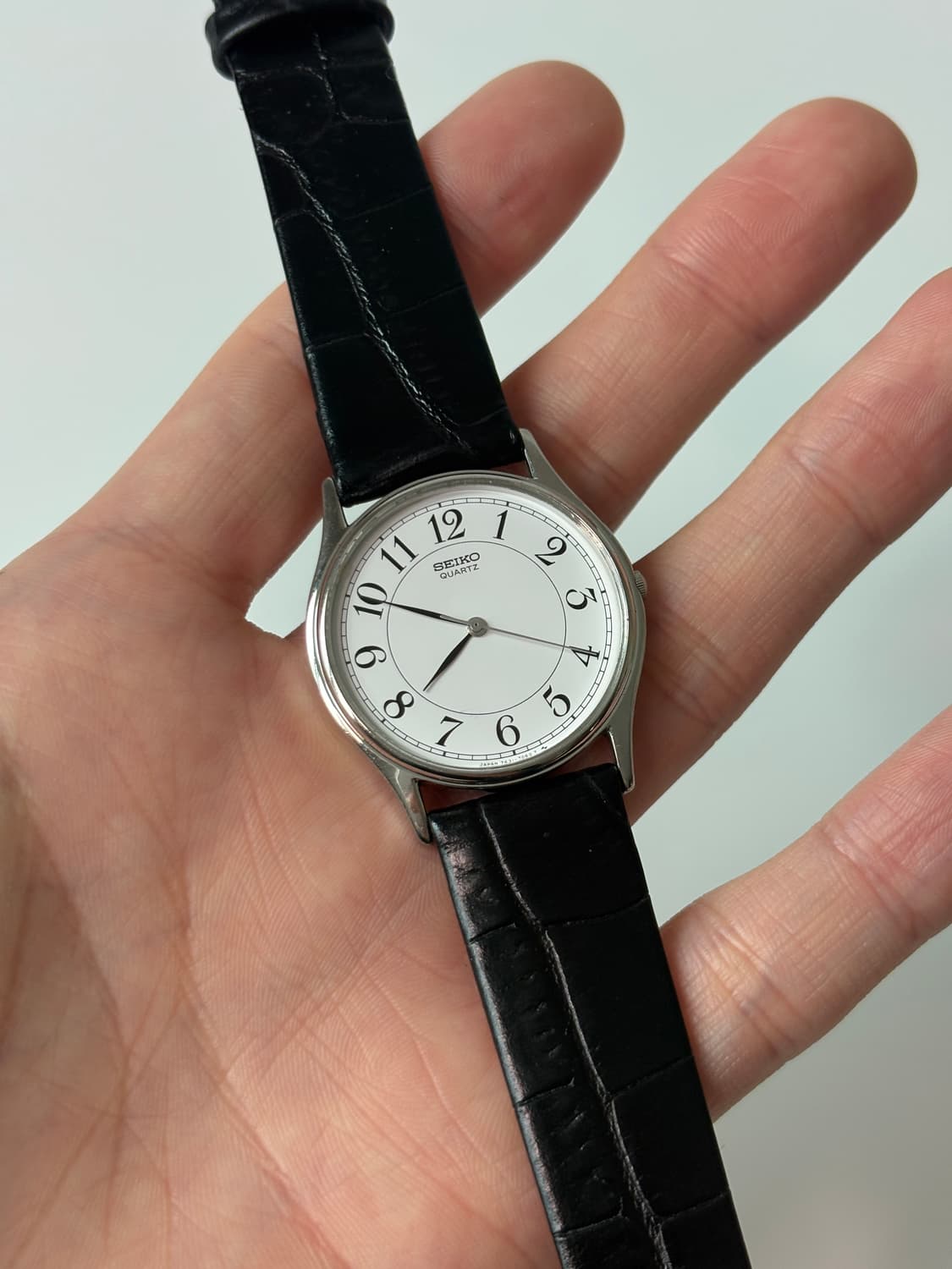 1980s Arabic Index Silver Quartz 상품이미지2