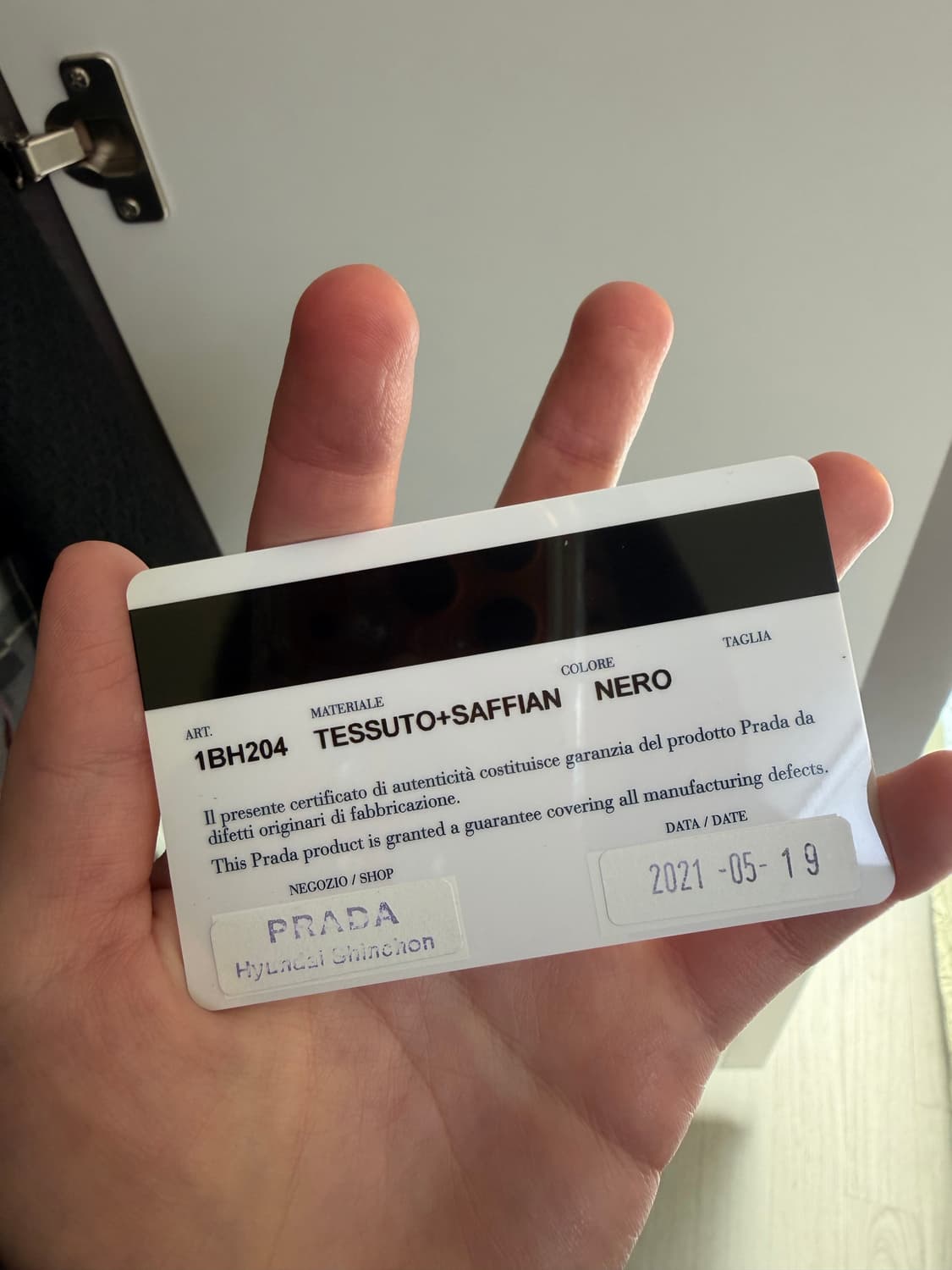 정품, 급처) 프라다 리에디션 2005 리나일론 호보백 상품이미지10