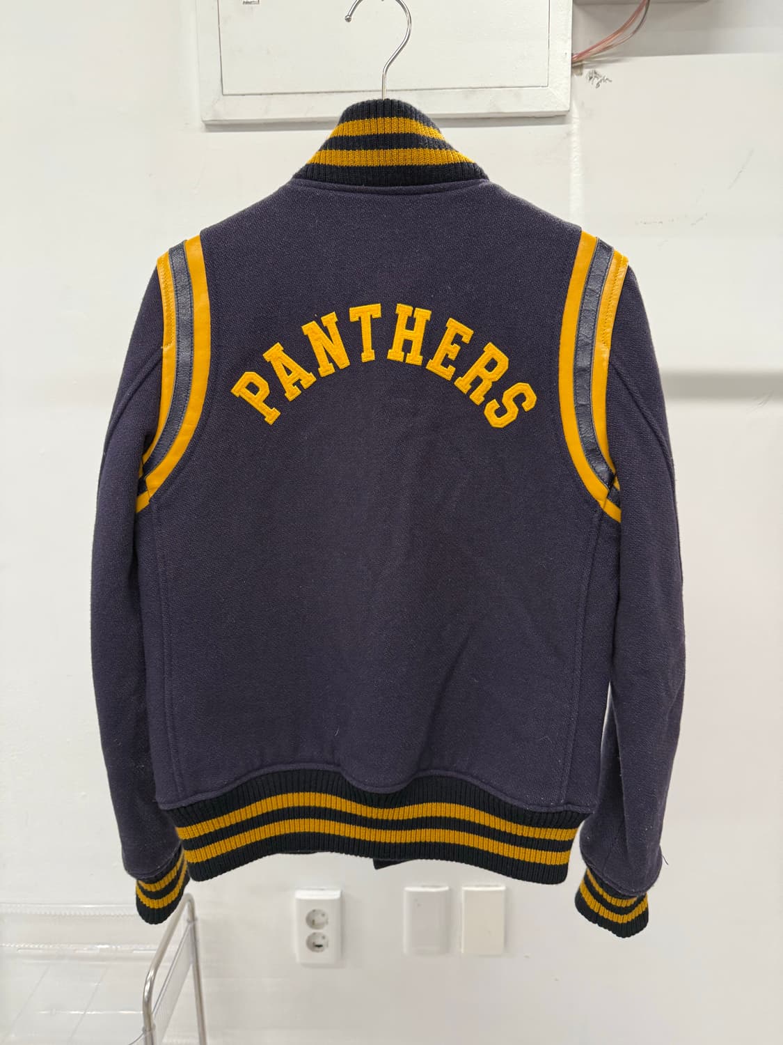 Hysterie glamour varsity jacket purple 상품이미지4