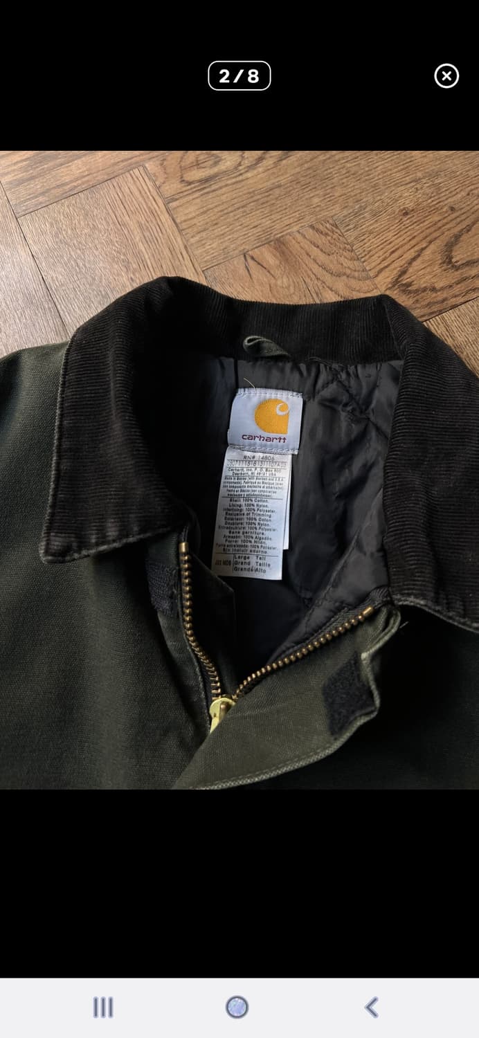 칼하트 j22 mos L 사이즈 상품이미지2